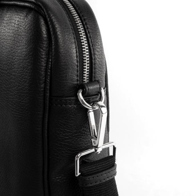 totes® Genuine Leather Laptop Bag Black Extra Image 5